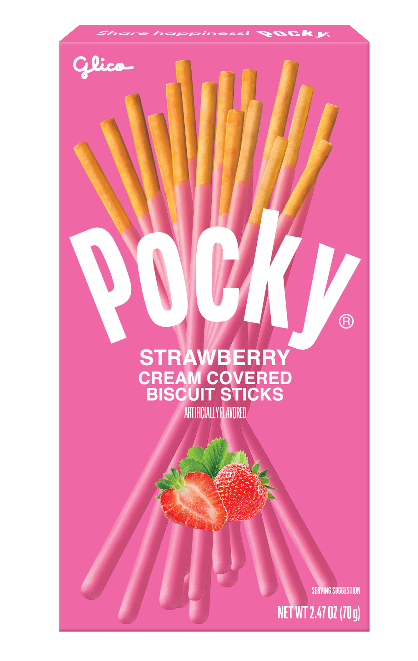 Glico Pocky Strawberry 72g